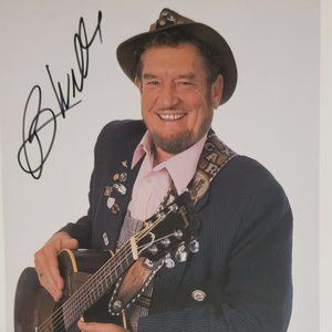 box car willie autographed 8x10.